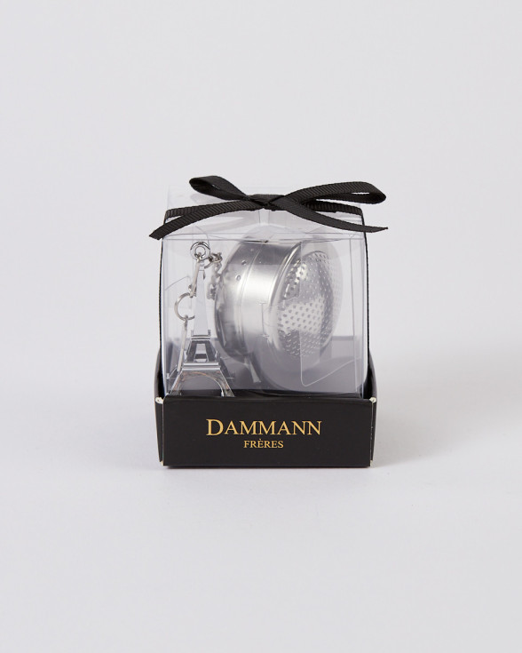 Tea infuser from Dammann Frères with a mini Eiffel Tower