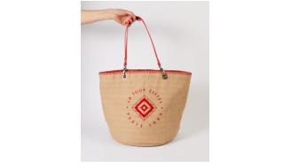 Red Saint James Tote Bag - Official Eiffel Tower Store