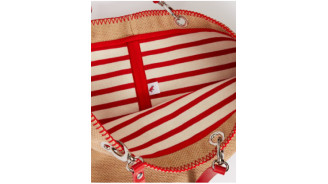 Bolso Tote Rojo Saint James - Tienda Oficial de la Torre Eiffel