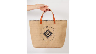 Navy Saint James Tote Bag - Official Eiffel Tower Store