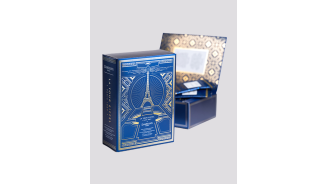 Dammann Frères Tea Box with 20 Sachets featuring the Eiffel Tower