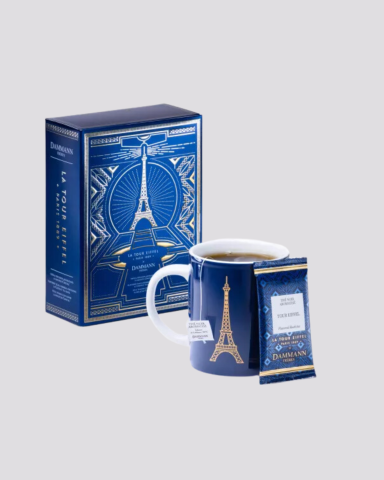 Coffret 20 Sachets de Thé Dammann Frères avec la tour Eiffel