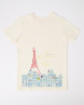 Paris Rooftops Kids T-shirt - Official Eiffel Tower Store