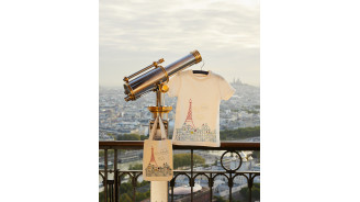 Paris Rooftops Kids T-shirt - Official Eiffel Tower Store