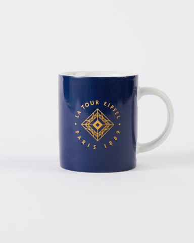 Mug Bleu Marine tour Eiffel collection Signature