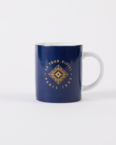 Navy Blue Eiffel Tower Mug from the Signature collection