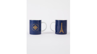 Navy Blue Eiffel Tower Mug from the Signature collection