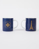 Navy Blue Eiffel Tower Mug from the Signature collection