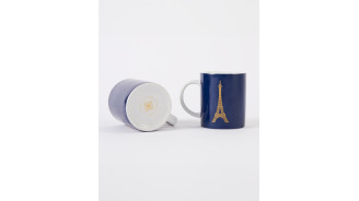 Mug Bleu Marine tour Eiffel collection Signature