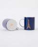 Mug Bleu Marine tour Eiffel collection Signature