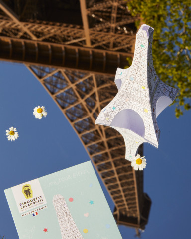 Kit creativo de la Torre Eiffel: maqueta de papel para niños