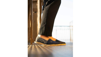 Navy Blue Payote Espadrille - Official Eiffel Tower Store