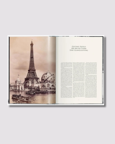 Livre construction de la tour Eiffel : The Eiffel Tower - Taschen