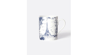 Porcelain mug 30 cl Bernardaud - Collection Eiffel tower