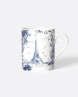 Mug en porcelaine 30 cl Bernardaud - Collection tour Eiffel bleu nuit