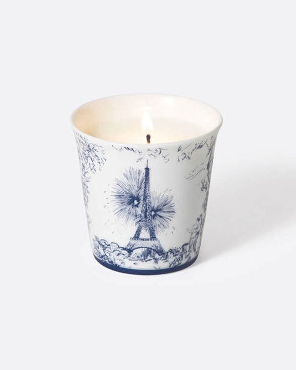 Tarro de Vela con Recambio Día - Collection torre Eiffel Bernardaud