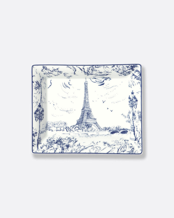 Bolsillo Vacío 20x16 cm - Collection torre Eiffel Bernardaud