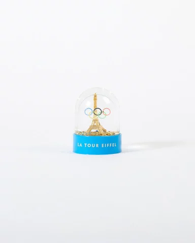 Olympic Collection Snow Globe - Blue