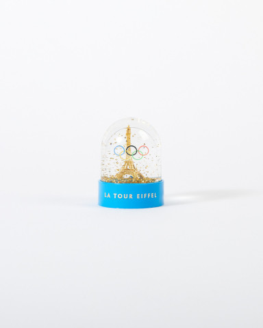 Olympic Collection Snow Globe - Blue