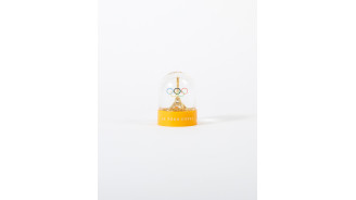 Olympic Collection Snow Globe - Yellow