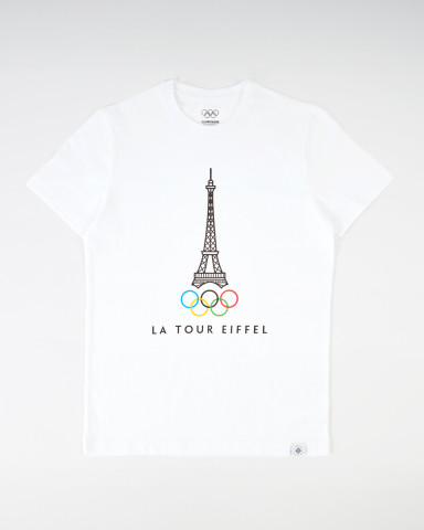 Olympic Collection Adult T-shirt - Eiffel Tower Official Store