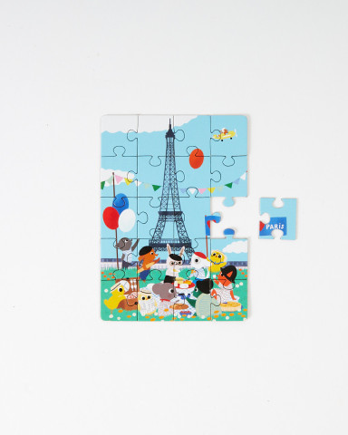 Eiffel Tower Mini Puzzle: jigsaw puzzle for kids