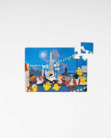 Mini Puzzle Paris la tour Eiffel : puzzle pour les enfants