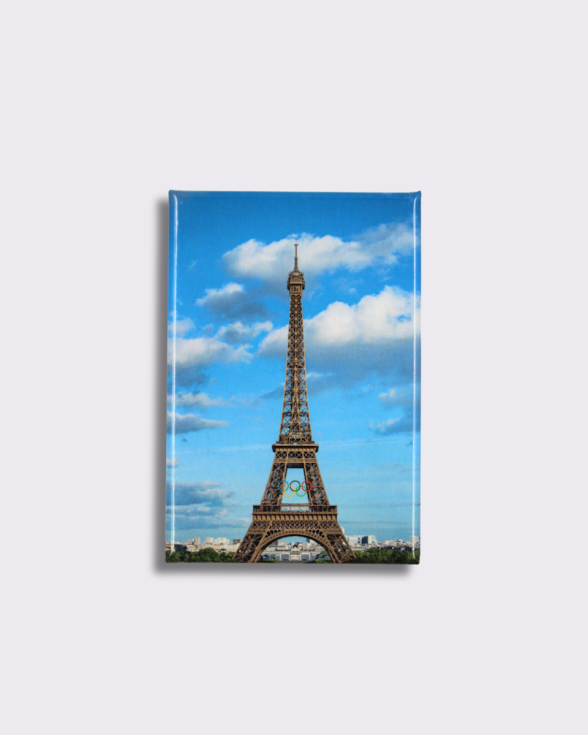 Magnet Jour tour Eiffel - Collection Olympique