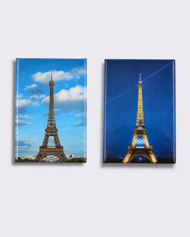 Magnet Eiffel Tower Day - Olympic Collection