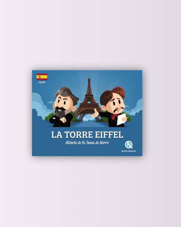 Spanish book: Historia de la Dama de Hierro - Eiffel tower Boutique