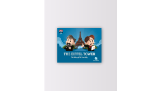 English book: the History of the Iron Lady - Eiffel tower Boutique