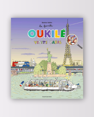 Libro La famille Oukilé visite Paris - Boutique Torre Eiffel París