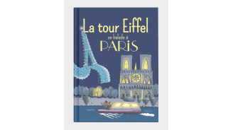 Children's Book La tour Eiffel se balade à Paris (Lune Bleue) - Eiffel Tower Shop