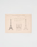 Affiche Elevation Ecru - Boutique tour Eiffel