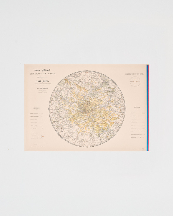Environs de Paris Poster - Official Eiffel Tower Shop
