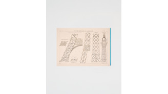 Structure Poster - Official Eiffel Tower Shop
