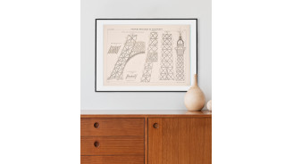 Póster Ossature - Tienda Oficial Torre Eiffel