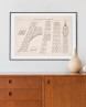 Structure Poster - Official Eiffel Tower Shop