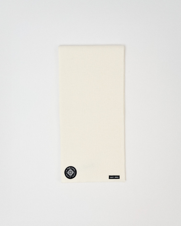 Adult White Scarf Saint James - Eiffel Tower Shop