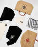 Adult White Beanie Saint James - Eiffel Tower Shop