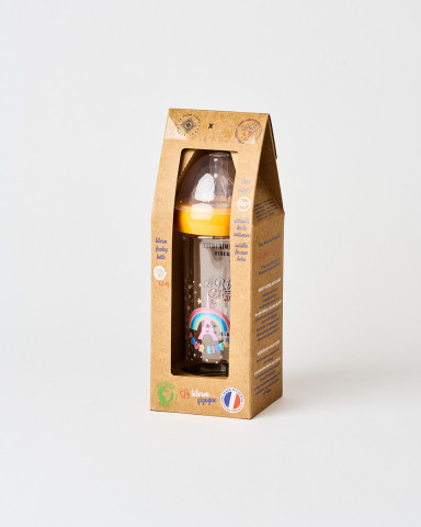 Rainbow Child Baby Bottle Le Biberon Français - Eiffel Tower Shop