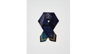 67x67cm Night Silk Scarf - Eiffel Tower Shop