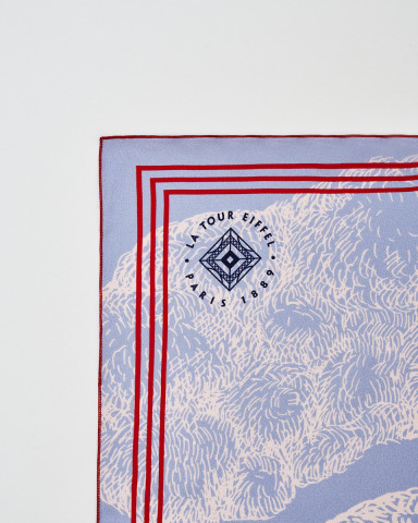 Pañuelo 67x67cm Día Seda - Tienda Torre Eiffel