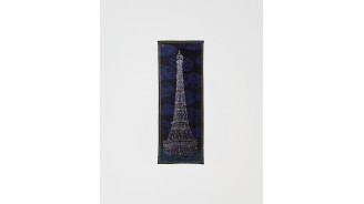 Estola 67x180cm Noche Lana y Seda - Tienda Torre Eiffel