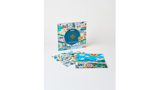 Kids Poster and Stickers OMY - Boutique tour Eiffel