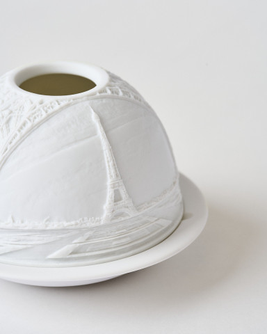 Litofana de Porcelana La Torre Eiffel Bernardaud