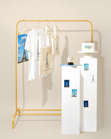 Olympic Collection Sticker - Eiffel Tower Official Store