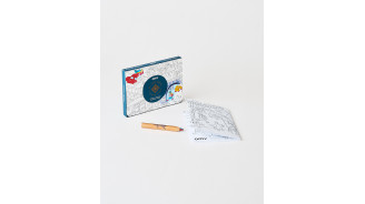 Mini coloring book Eiffel tower OMY -  Official Eiffel Tower Shop