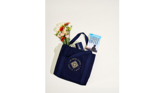 Navy Blue Signature Tote Bag - Official Eiffel Tower Store