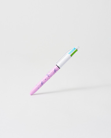 Bolígrafo BIC rosa pastel - Tienda Oficial de la Torre Eiffel